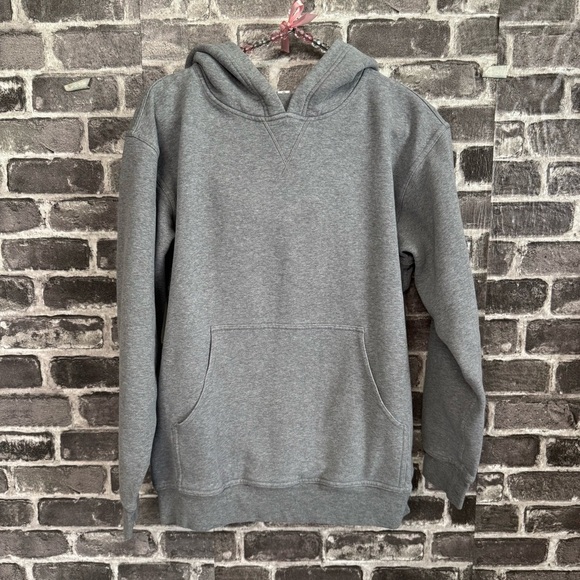 Lululemon All Yours Hoodie Fleece Heathered Core Medium Grey sweatshirt - Picture 2 of 11
